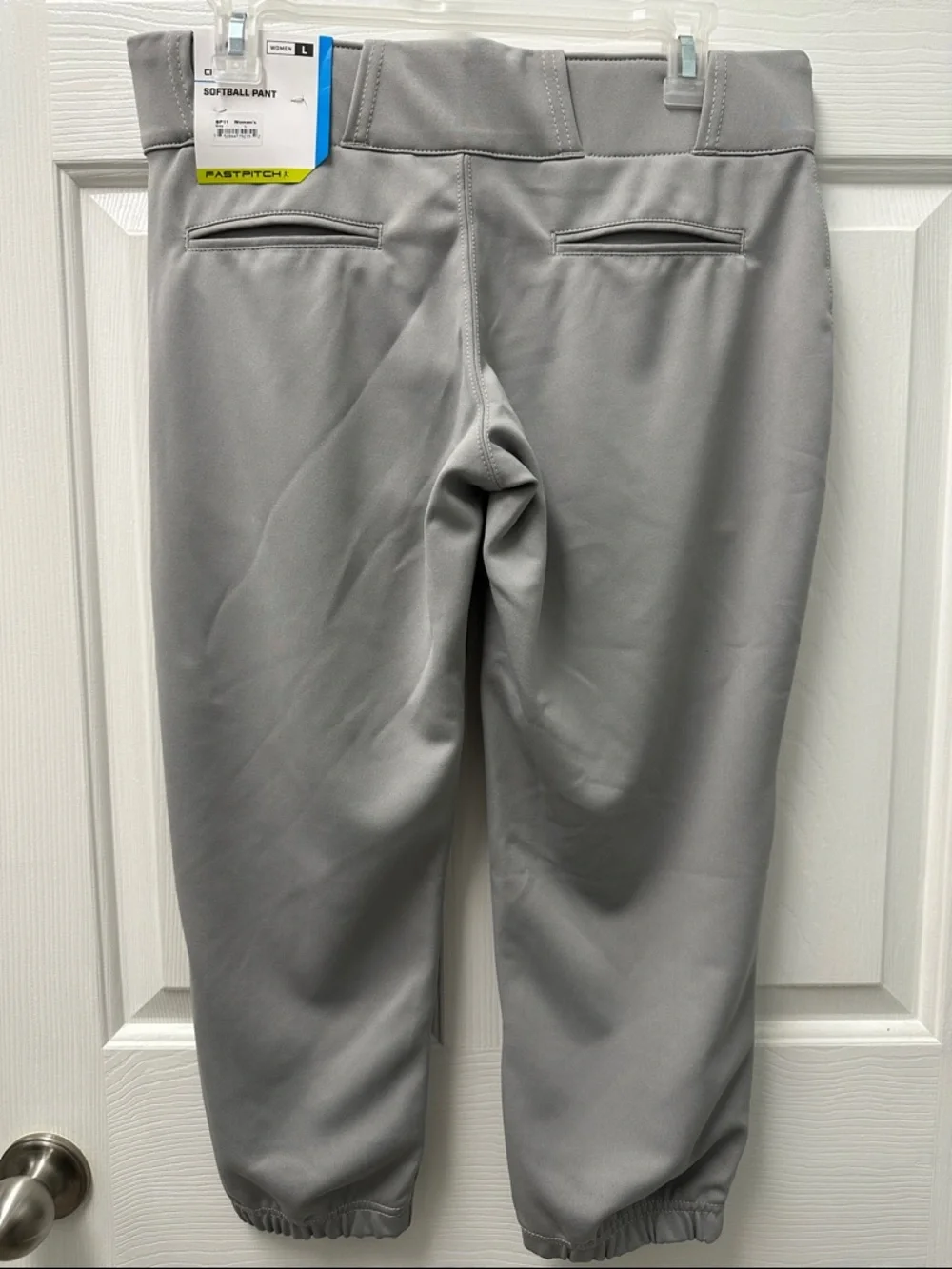 Women's Large Gray Champro Softball Pants - Picture 2 of 7